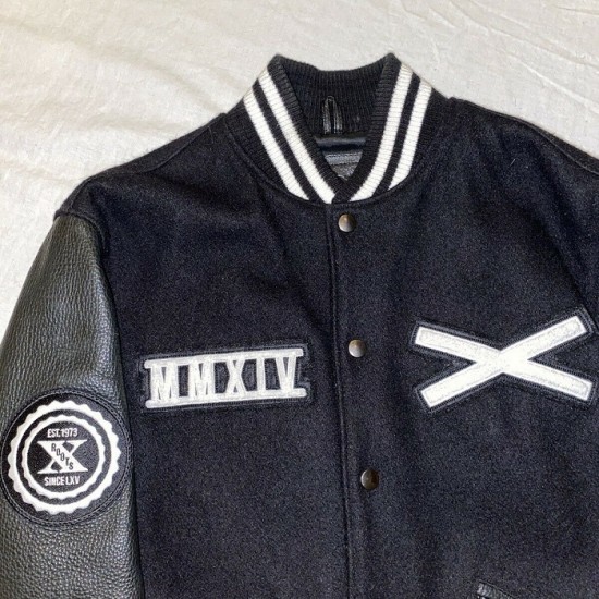 The Weeknd Roots XO Tour Varsity Leather Jacket