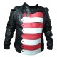 The Winter Soldier Bucky Barnes Red and White Costume