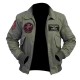 Tom Cruise Pilot Jet Fighter MA-1 Flight Top Gun 2 Bomber Pete Maverick Jacket              