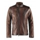 Tony Stark Iron Man 3 Leather Jacket             