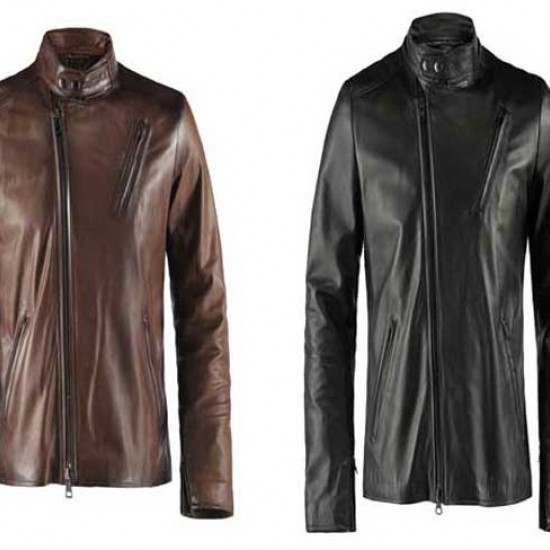 Tony Stark Iron Man 3 Leather Jacket             