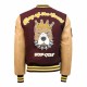 Top Gun King Wool PU Bomber Jacket Go-Big Show