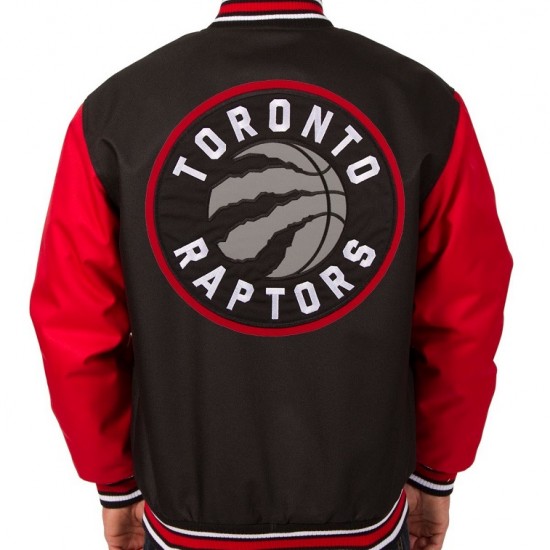 Toronto Raptors Poly Twill Varsity Jacket