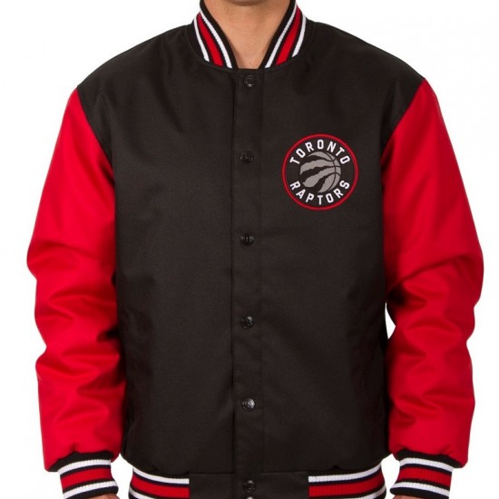 Toronto Raptors Poly Twill Varsity Jacket