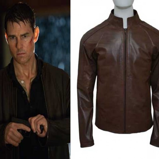 Trendy Jack Reacher 2 Tom Cruise Brown Jacket       