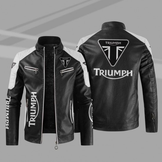 Triumph Black Leather Jacket