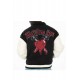 Trust Over Love Black Varsity Jacket