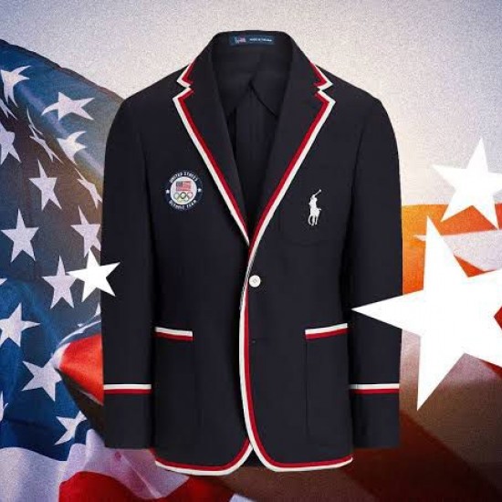 Unisex usa olympics team golf coat