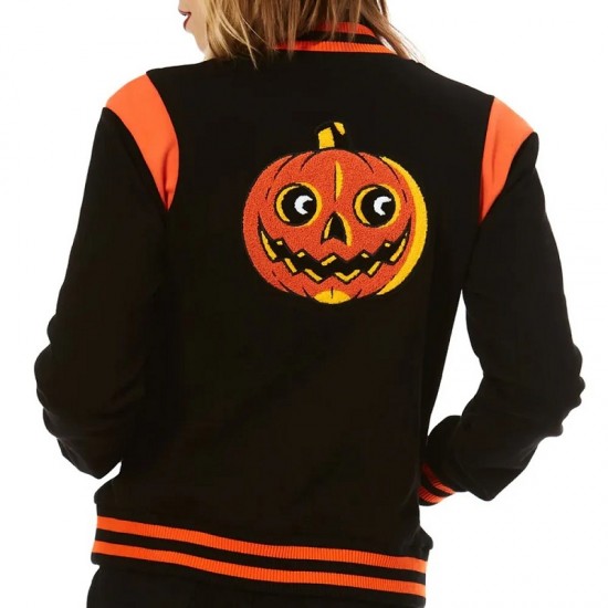 Varsity Happy Halloween Jacket