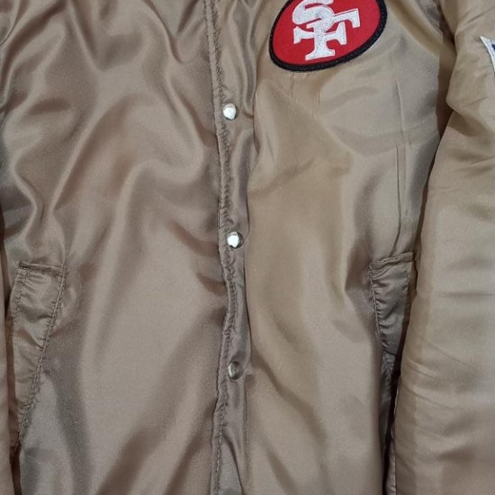 Vintage 49ers Gold Starter Satin Jacket