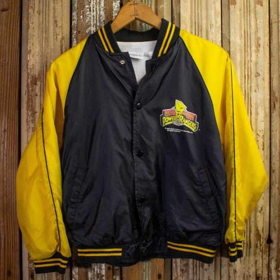 Vintage Kids Power Rangers Bomber Jacket