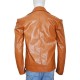 Vinyl Bobby Cannavale Brown Leather Jacket