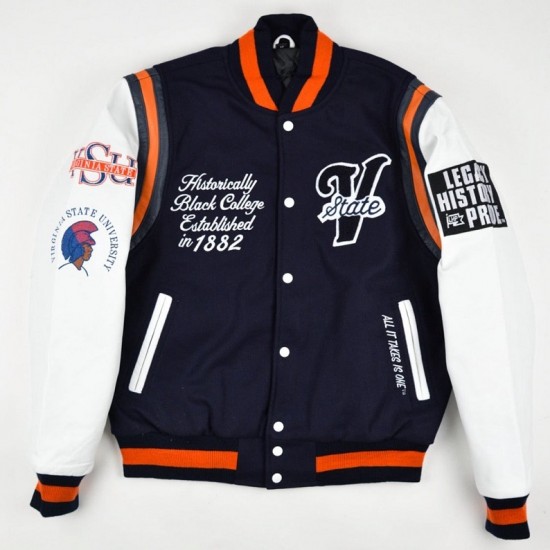 Virginia State Motto 2.0 Varsity Jacket