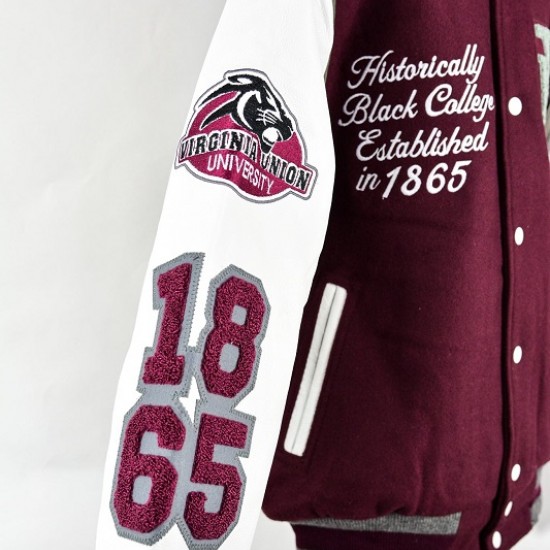 Virginia Union University Motto 2.0 Varsity Jacket