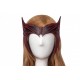 Wandavision 2021 Scarlet Witch Cosplay Costume Cloak Crown Outfit