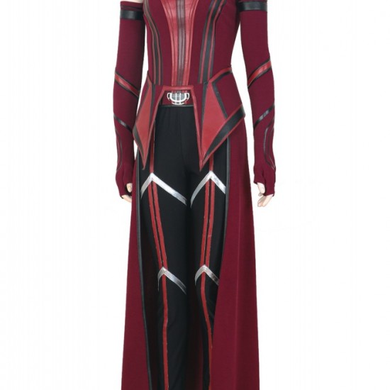 Wandavision Scarlet Witch Cosplay Costume Outfits Halloween Carnival Suit