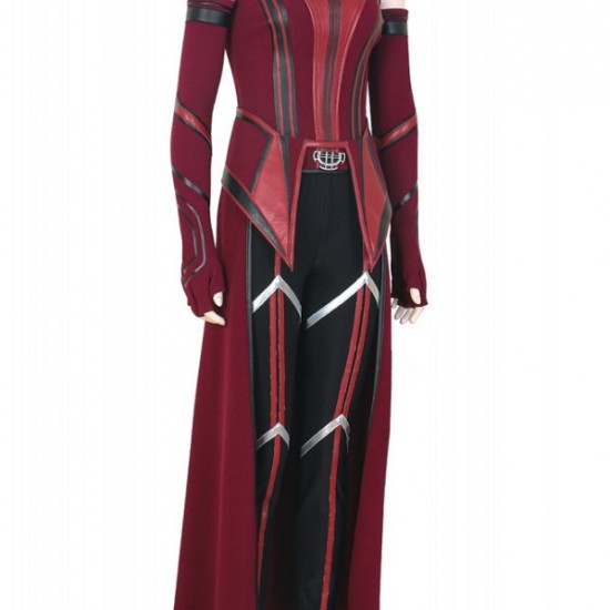 Wandavision Scarlet Witch Cosplay Costume Outfits Halloween Carnival Suit