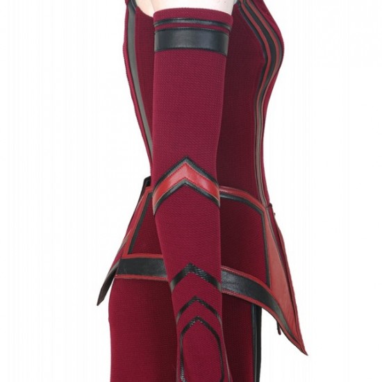 Wandavision Scarlet Witch Cosplay Costume Outfits Halloween Carnival Suit