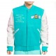 Wedding Cake Embroidered Goonies 2 Mint Varsity Jacket