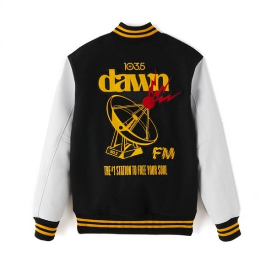 Weeknd Dawn FM 103 Album Varsity Jacket