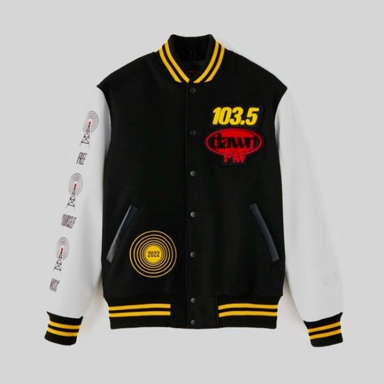 Weeknd Dawn FM 103 Album Varsity Jacket