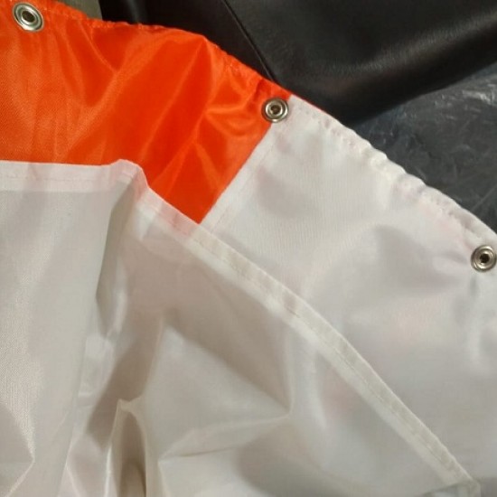 White And Orange Houston Astros Star Jacket