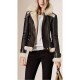 Women B3 Brown Shearling Aviator Leather Jacket