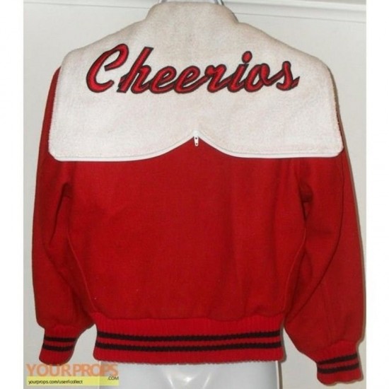 Women Glee Cheerios Cheerleading Varsity Bomber Jacket