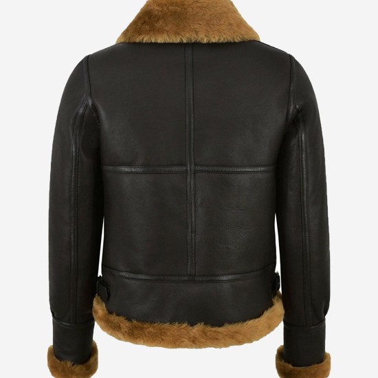 Women’s RAF B3 Flying Bomber shearling jacket