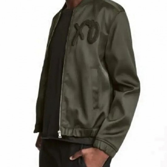 XO Green Satin Jacket