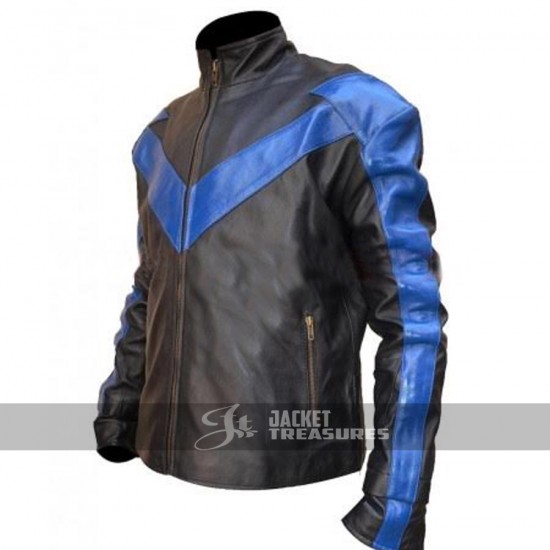 Nightwing Leather Jacket Costume In Different Designs