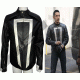 Men's Ghost Rider Marvel Agent Of Shield Black Leather Jacket