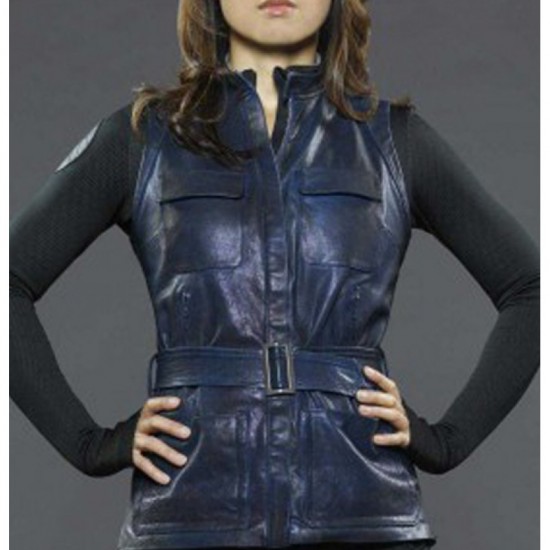 Melinda May Agents of Shield Leather Vest