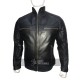 New Men's Cafe Racer Vintage Motorcycle Black Jacket