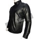 New Men's Stylish Black Skin Motorcycle Leather Jacket