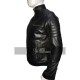 New Men's Cafe Racer Vintage Motorcycle Black Jacket