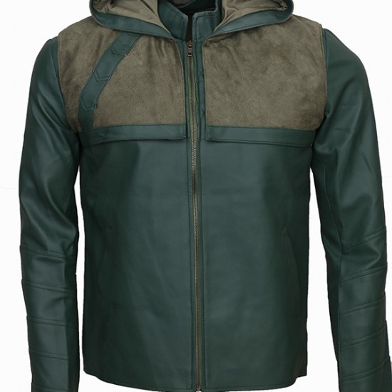 New Green Arrow Season 4 Costume Vest Jacket