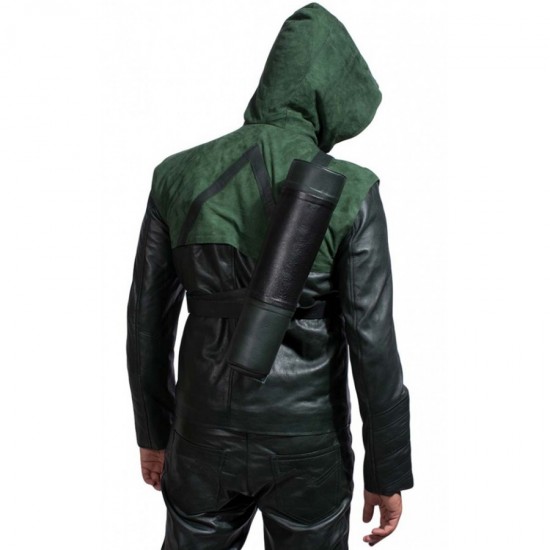 New Green Arrow Season 4 Costume Vest Jacket