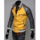 Men's Slim Fit Mustard Yellow Jacket