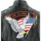 New Men's Harley Davidson Live To Ride Motorcycle Jacket USA Biker Diamond Plate New Jacket