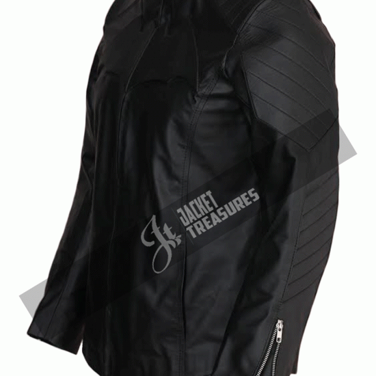 Mens Batman Begins Leather Jacket