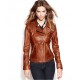 Womens Best Brown Stylish Leather Jacket