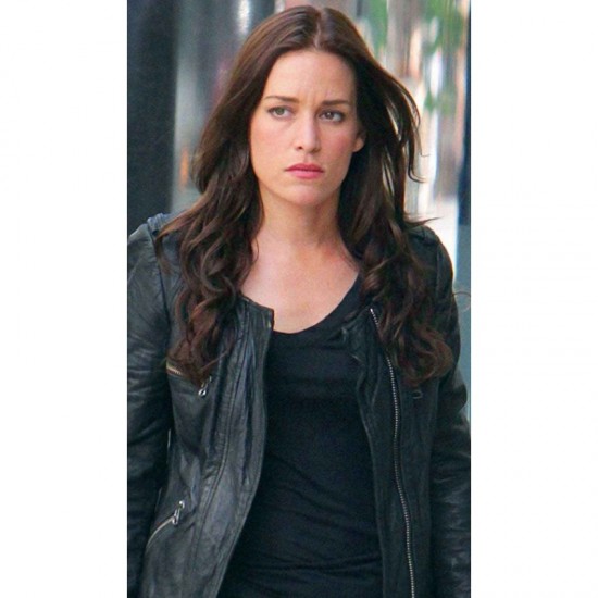 Covert Affairs USA Network TV series Leather Jacket