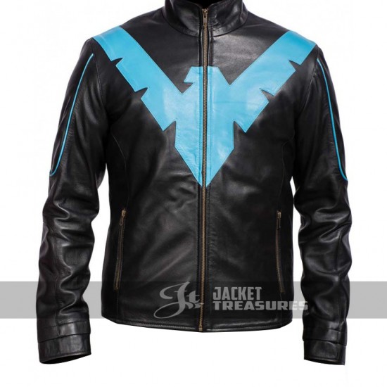 Nightwing Leather Jacket Costume In Different Designs