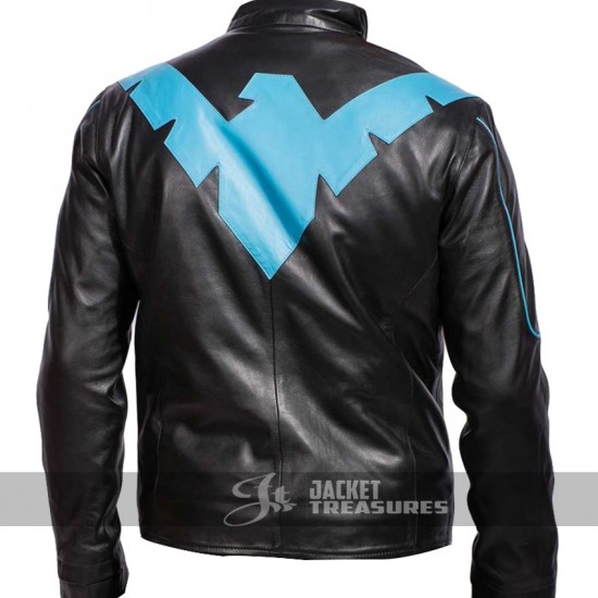 Nightwing Leather Jacket Costume In Different Designs