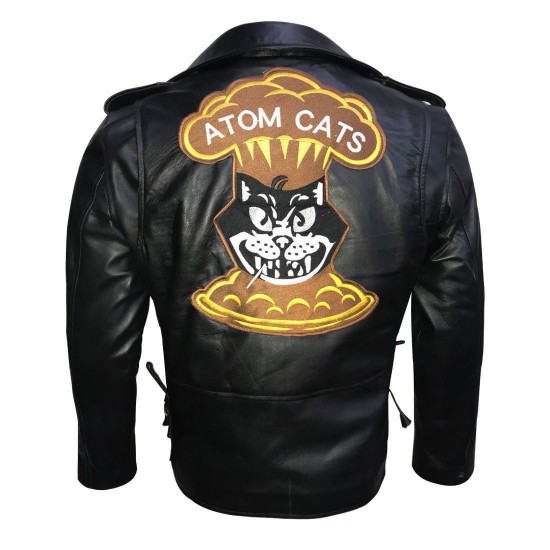 Fallout 4 Atom Cats Double Rider Leather Jacket