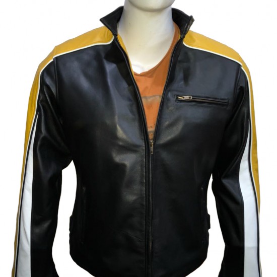 Hulk Hogan Biker Leather Jacket