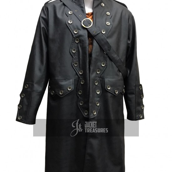 Pirates of the Caribbean 5 Will Turner Leather Coat