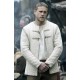 King Arthur Legend Sword Charlie Hunnam White Jacket