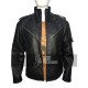 NEW Men's Cafe Racer Slim Fit Motorcycle Vintage Black Leather Jacket